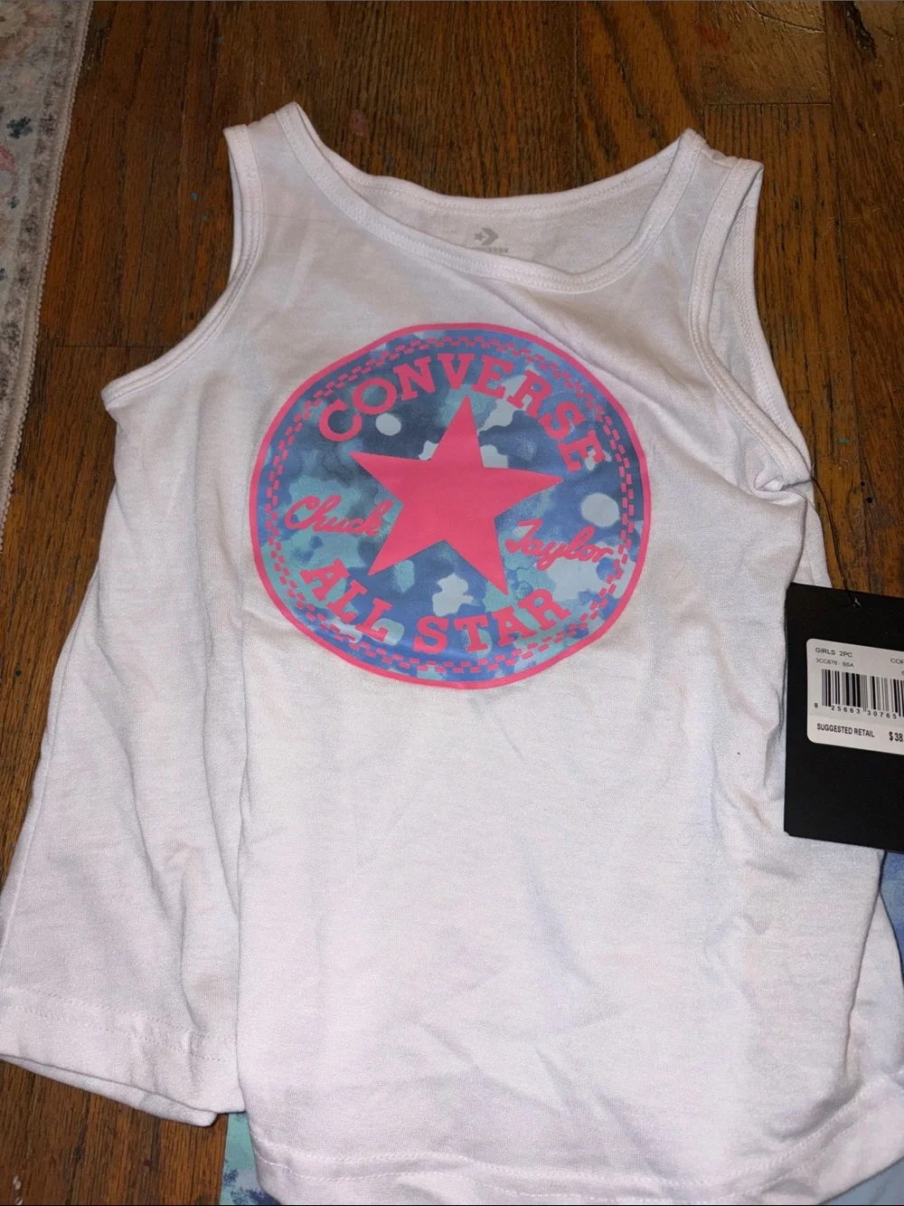 Converse tank & shorts set